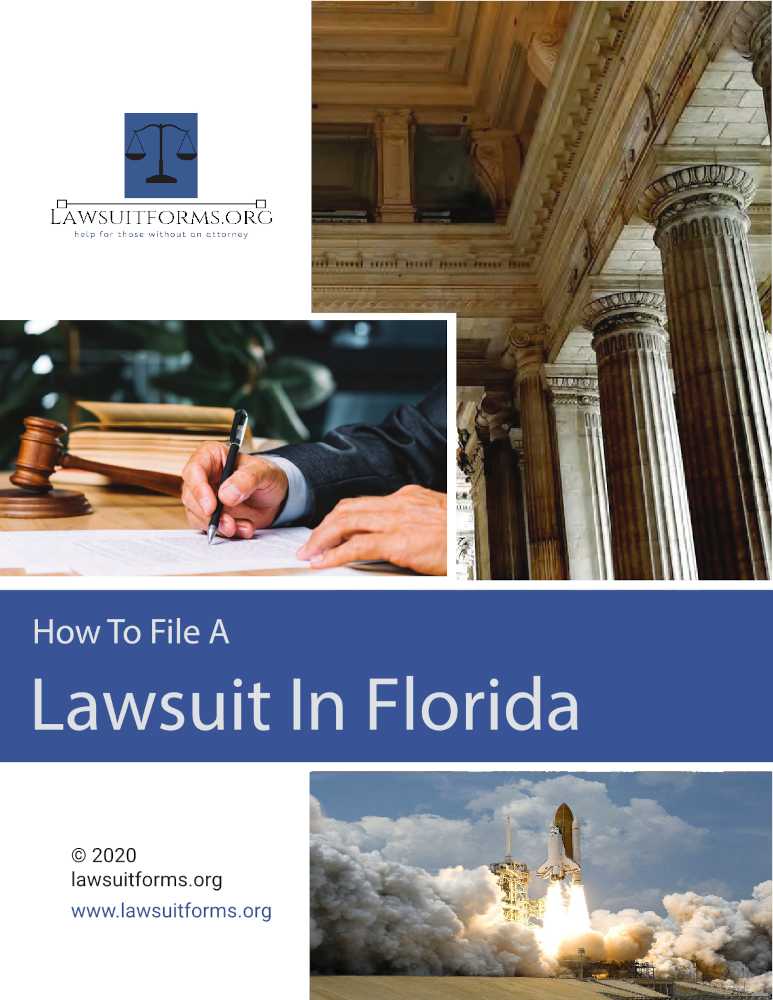 How to file a lawsuit in Florida