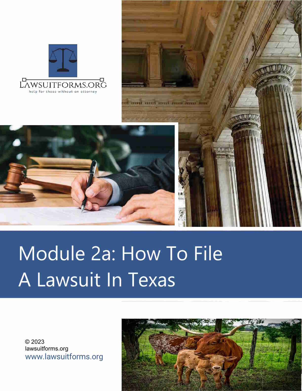 How to file a lawsuit in Texas
