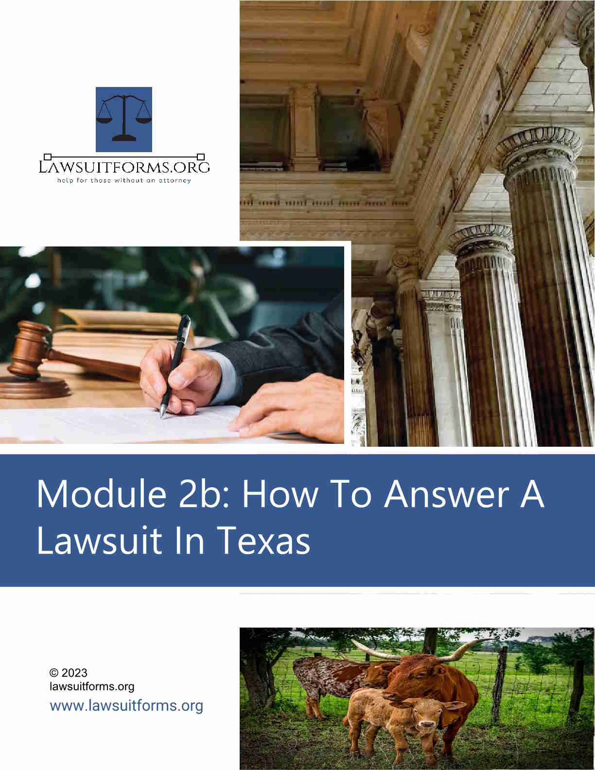How to answer a lawsuit in Texas