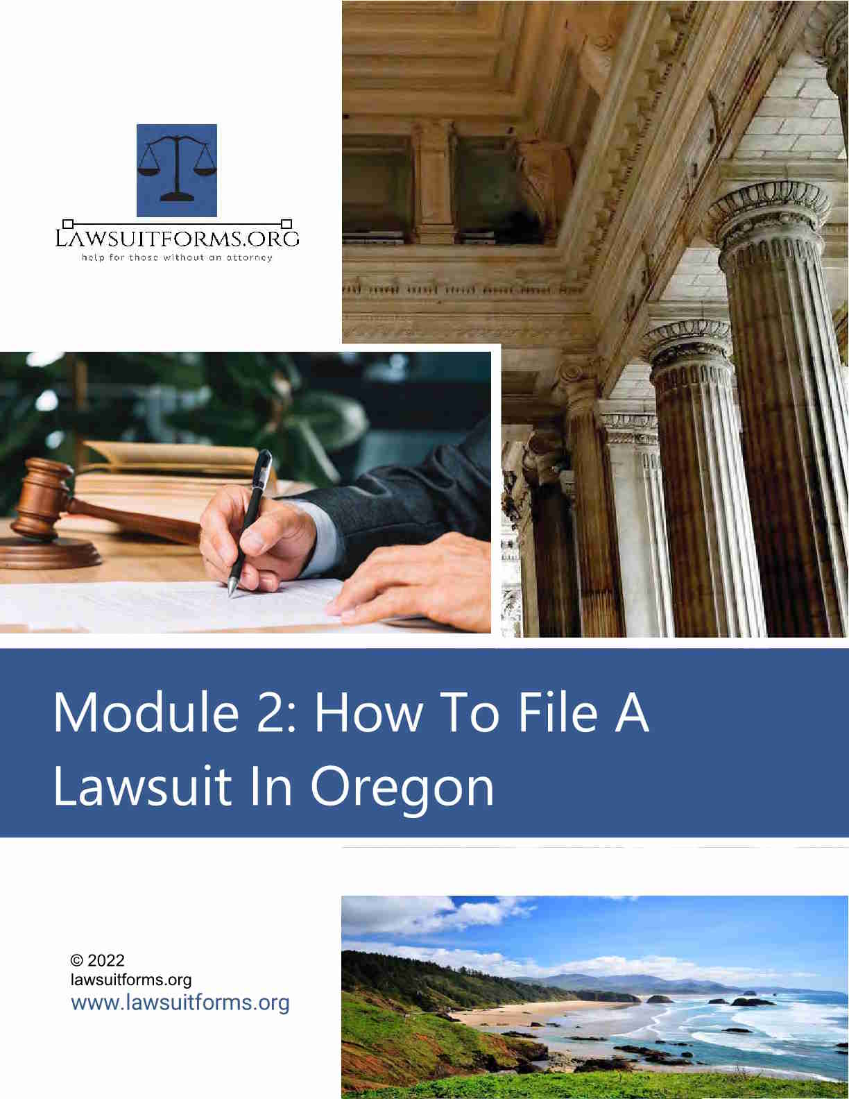 How to file a lawsuit in Oregon